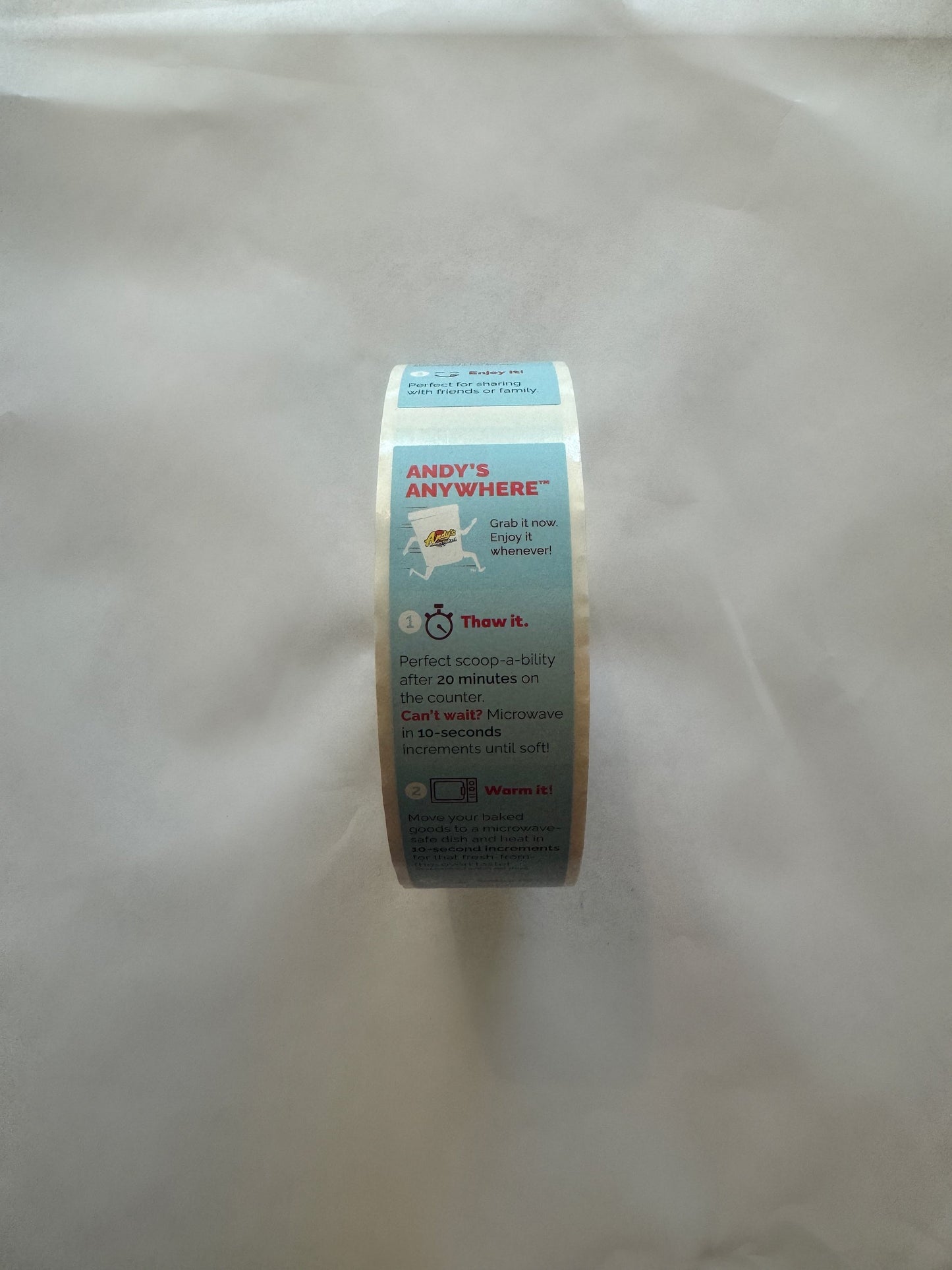 Stickers- Heating instructions 500/roll