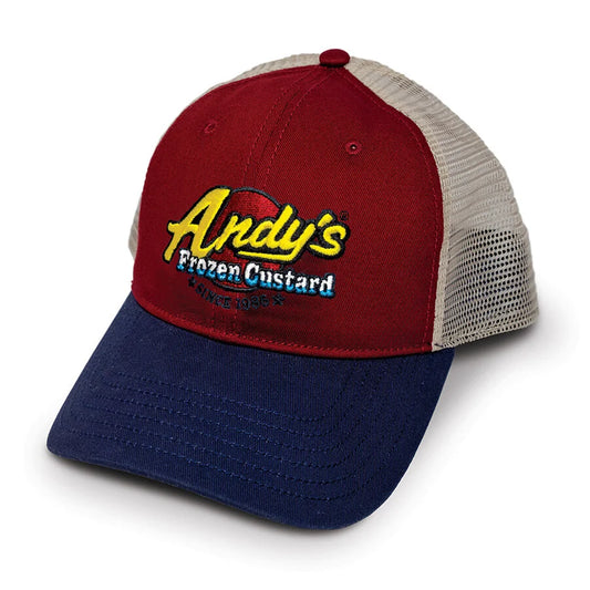 Andys embroidery trucker hat-uniform hat